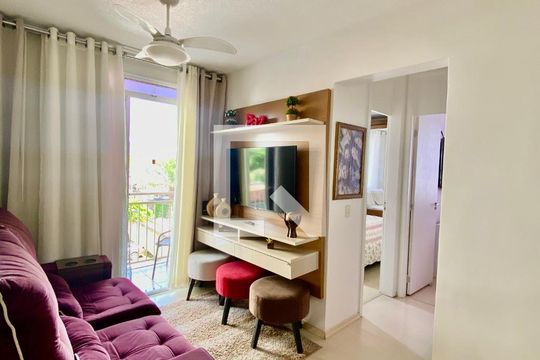 Sala de apartamento à venda com 2 quartos, 48m² em Engenho de Dentro, Rio de Janeiro