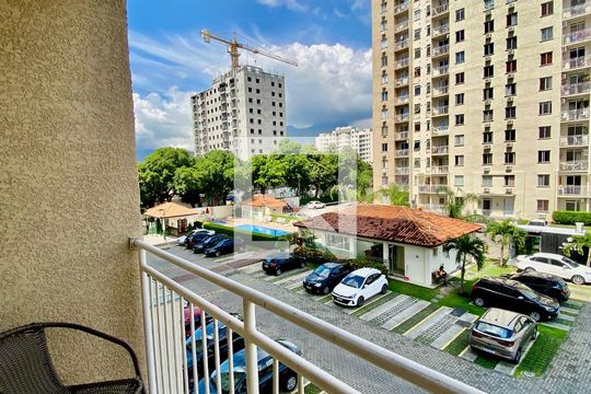 Varanda da Sala de apartamento à venda com 2 quartos, 48m² em Engenho de Dentro, Rio de Janeiro