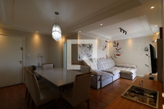 Sala de apartamento à venda com 2 quartos, 72m² em Casa Branca, Santo André