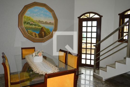 Sala de Jantar de casa à venda com 4 quartos, 550m² em Fonte Grande, Contagem