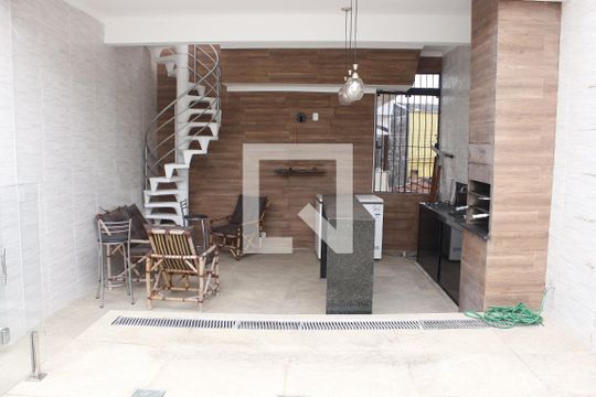 Área comum - Churrasqueira de casa para alugar com 2 quartos, 100m² em Jardim Vera Cruz(zona Leste), São Paulo