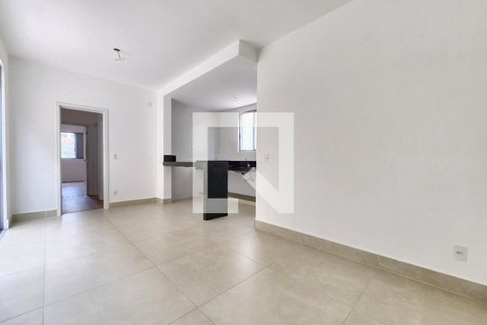 Sala de apartamento à venda com 2 quartos, 98m² em Alto Barroca, Belo Horizonte