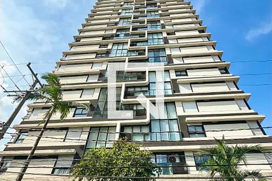 Fachada de apartamento à venda com 3 quartos, 115m² em Vila Olímpia, São Paulo
