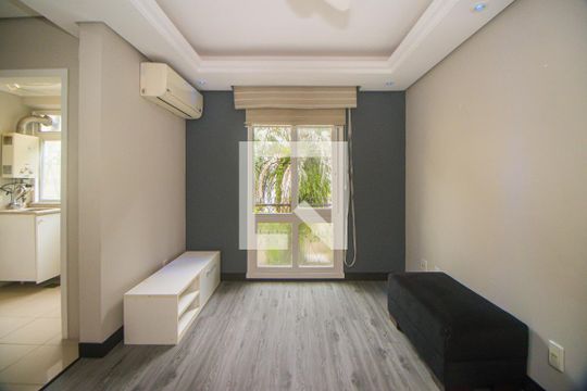 Sala de apartamento à venda com 1 quarto, 42m² em Mont’serrat, Porto Alegre
