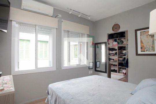 Quarto 1 Suíte de apartamento à venda com 3 quartos, 113m² em Farroupilha, Porto Alegre