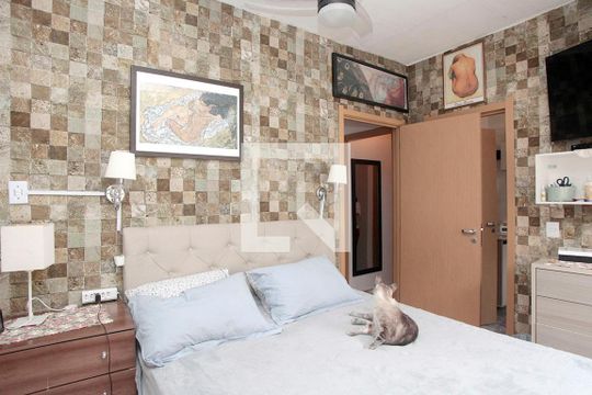 Quarto 1 Suíte de apartamento à venda com 3 quartos, 113m² em Farroupilha, Porto Alegre