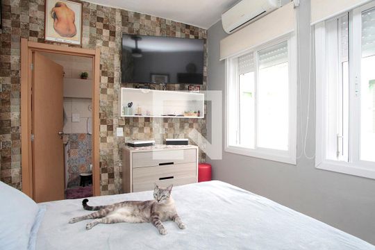 Quarto 1 Suíte de apartamento à venda com 3 quartos, 113m² em Farroupilha, Porto Alegre