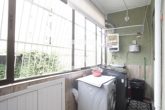 Área de Serviço de apartamento à venda com 3 quartos, 113m² em Farroupilha, Porto Alegre