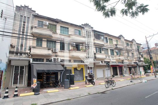 Fachada de apartamento à venda com 3 quartos, 113m² em Farroupilha, Porto Alegre