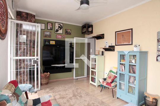 Sala de apartamento à venda com 3 quartos, 113m² em Farroupilha, Porto Alegre