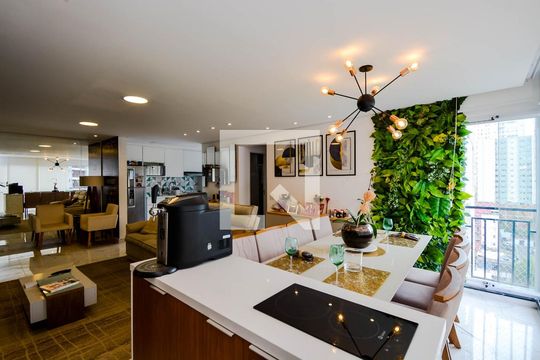 Sala de apartamento para alugar com 3 quartos, 75m² em Jardim Flor da Montanha, Guarulhos