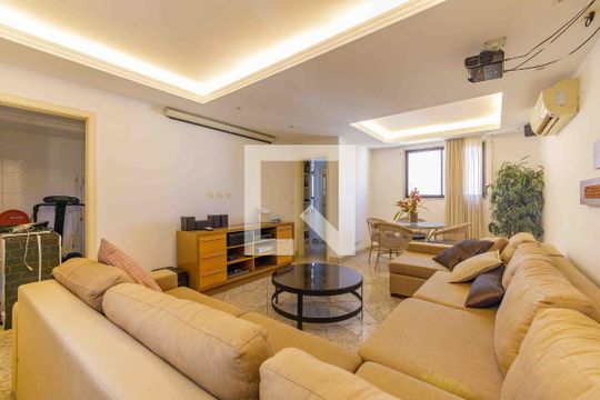 Sala Privativa de apartamento à venda com 5 quartos, 540m² em Recreio dos Bandeirantes, Rio de Janeiro