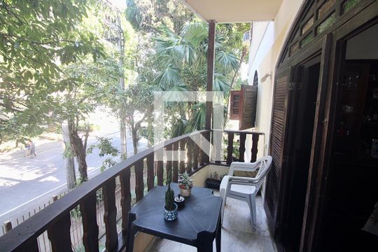 Varanda da Sala de apartamento à venda com 3 quartos, 129m² em Barra da Tijuca, Rio de Janeiro