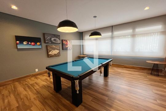 Área comum - Jogos de apartamento à venda com 2 quartos, 48m² em Jardim Independência (são Paulo), São Paulo
