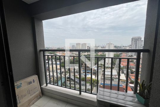 Varanda da Sala de apartamento à venda com 2 quartos, 48m² em Jardim Independência (são Paulo), São Paulo