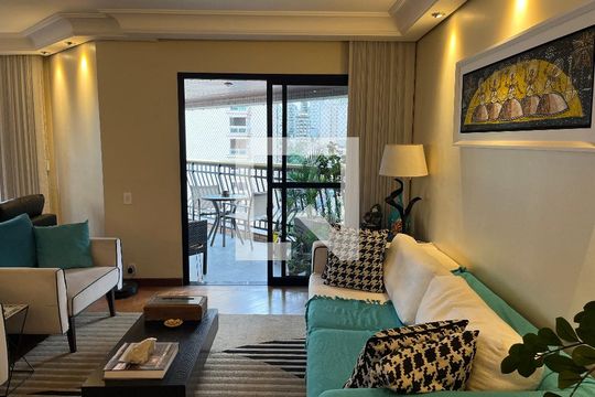 Sala de apartamento à venda com 4 quartos, 210m² em Perdizes, São Paulo