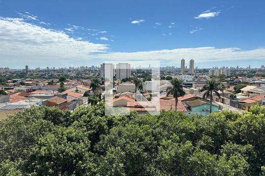 Vista Sala de apartamento para alugar com 3 quartos, 77m² em Residencial Eldorado, Goiânia