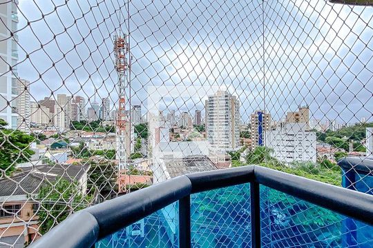 Varanda da Sala de apartamento para alugar com 1 quarto, 40m² em Vila Mariana, São Paulo