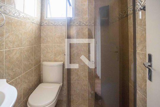 Banheiro de apartamento para alugar com 2 quartos, 53m² em Parque Sete de Setembro, Diadema