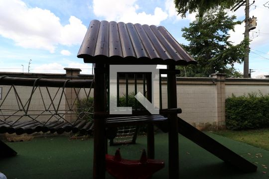 Área Comum - Playground de apartamento para alugar com 2 quartos, 44m² em Vila Homero Thon, Santo André