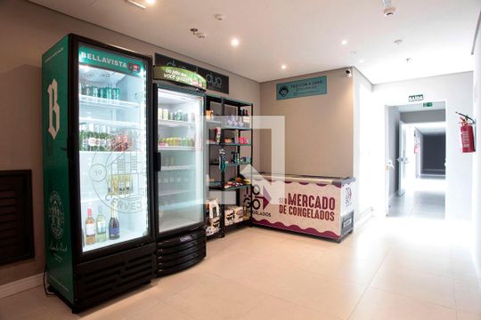 Área Comum - Lojinnha de kitnet/studio para alugar com 1 quarto, 30m² em Centro Histórico, Porto Alegre