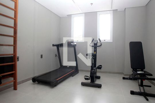 Área Comum - Academia de kitnet/studio para alugar com 1 quarto, 30m² em Centro Histórico, Porto Alegre