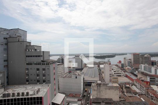 Área Comum - Rooftop Vista de kitnet/studio para alugar com 1 quarto, 30m² em Centro Histórico, Porto Alegre