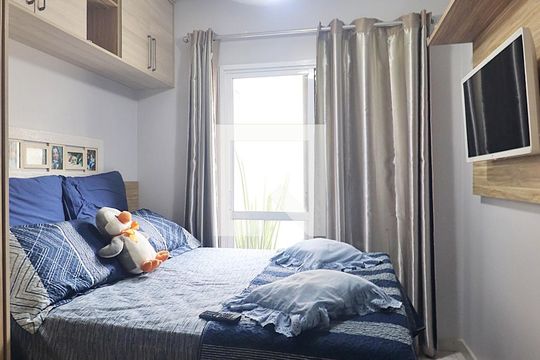 Quarto 1 de apartamento para alugar com 2 quartos, 92m² em Vila Curuca, Santo André