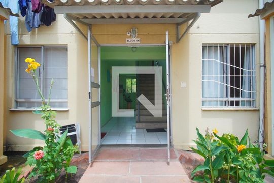 Fachada do bloco de apartamento à venda com 2 quartos, 46m² em Duque de Caxias, São Leopoldo