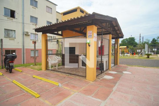 Área comum - Churrasqueira de apartamento para alugar com 2 quartos, 46m² em Duque de Caxias, São Leopoldo