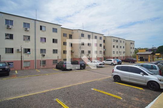 Vista da Sala de apartamento para alugar com 2 quartos, 46m² em Duque de Caxias, São Leopoldo