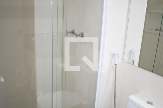 Banheiro do Quarto 1 de apartamento à venda com 3 quartos, 123m² em Vila Gustavo, São Paulo