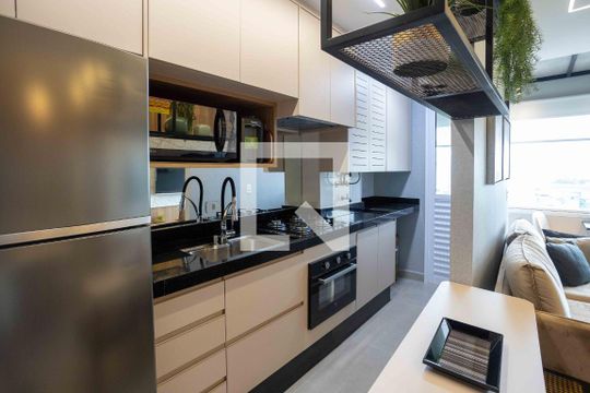 Cozinha de apartamento à venda com 2 quartos, 45m² em Centro, Diadema