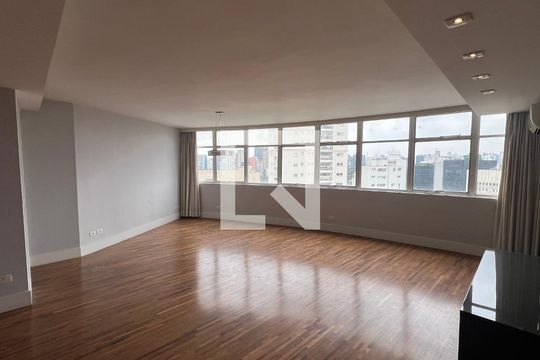 Sala de apartamento para alugar com 3 quartos, 180m² em Jardim Paulistano, São Paulo