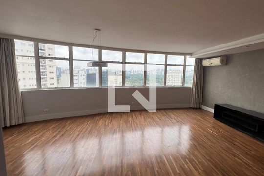Sala de apartamento para alugar com 3 quartos, 180m² em Jardim Paulistano, São Paulo