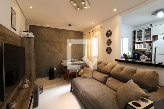 Sala de apartamento à venda com 2 quartos, 118m² em Vila Helena, Santo André