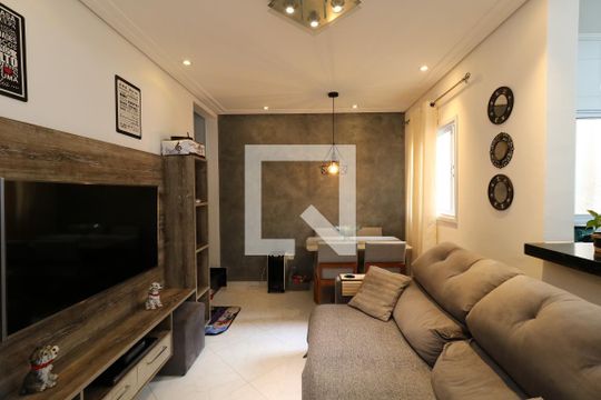 Sala de apartamento à venda com 2 quartos, 118m² em Vila Helena, Santo André