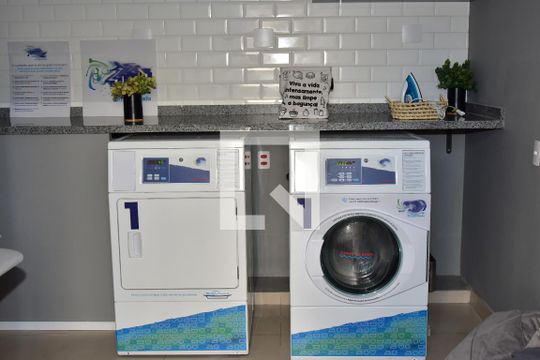 Área comum - Lavanderia de apartamento para alugar com 2 quartos, 36m² em Socorro, São Paulo