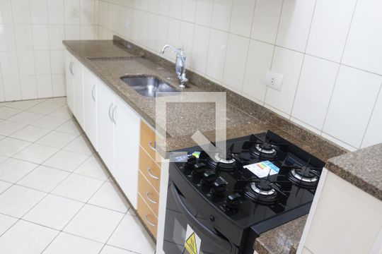 Cozinha de apartamento à venda com 2 quartos, 75m² em Santa Maria, Santo André