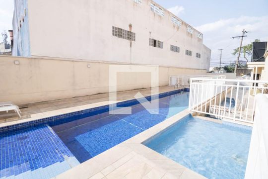 Área comum - Piscina de apartamento para alugar com 2 quartos, 52m² em Vila Curuçá, Santo André