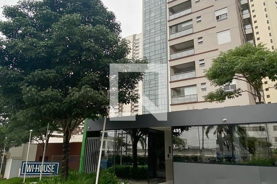 Fachada de apartamento à venda com 1 quarto, 50m² em Alphaville Industrial, Barueri