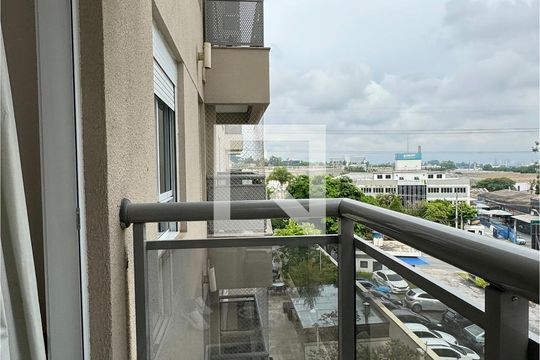 Sacada de apartamento à venda com 1 quarto, 50m² em Alphaville Industrial, Barueri