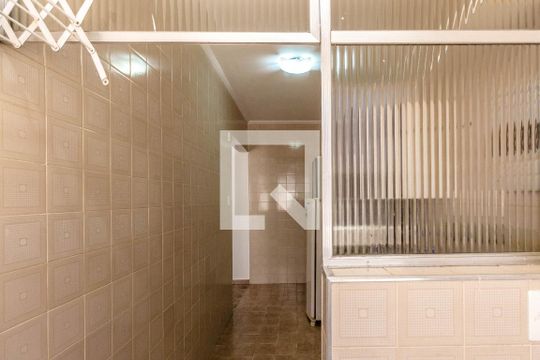 Lavanderia de apartamento para alugar com 1 quarto, 55m² em Guilhermina, Praia Grande