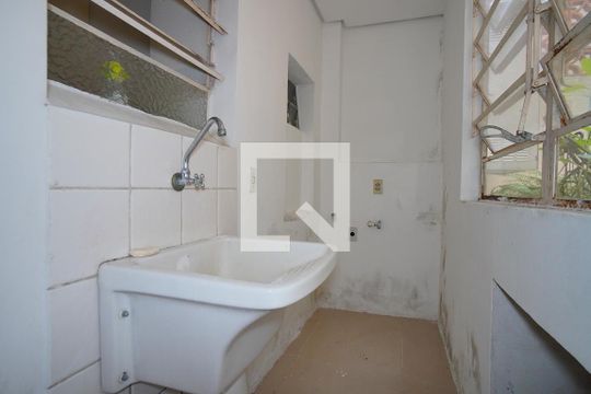 Área de Serviço de apartamento à venda com 2 quartos, 88m² em Floresta, Porto Alegre