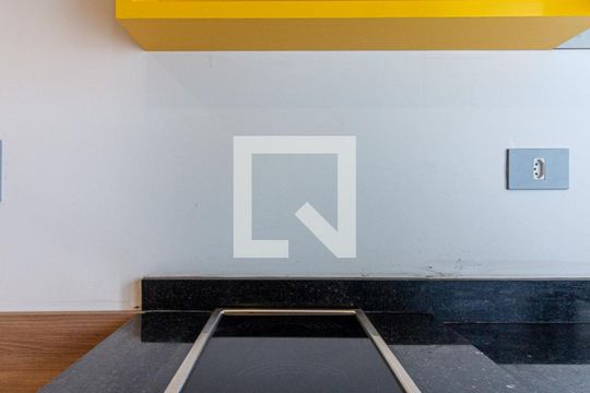 Studio - Cozinha - Cooktop de kitnet/studio para alugar com 1 quarto, 13m² em Campos Elíseos, São Paulo