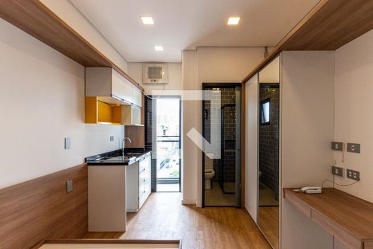 Studio de kitnet/studio para alugar com 1 quarto, 13m² em Campos Elíseos, São Paulo