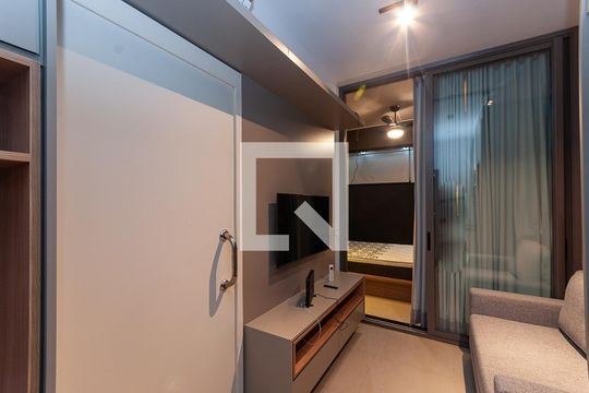 Sala de apartamento à venda com 1 quarto, 29m² em Perdizes, São Paulo