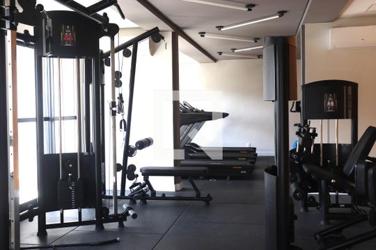 Área comum - Academia de kitnet/studio para alugar com 1 quarto, 27m² em Pinheiros, São Paulo