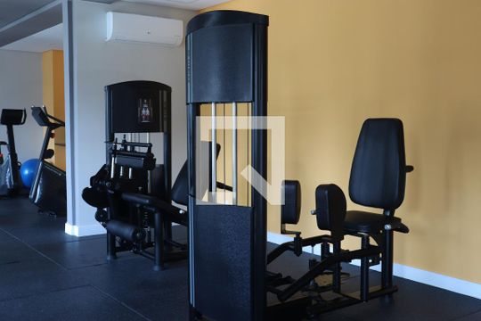 Área comum - Academia de kitnet/studio para alugar com 1 quarto, 27m² em Pinheiros, São Paulo