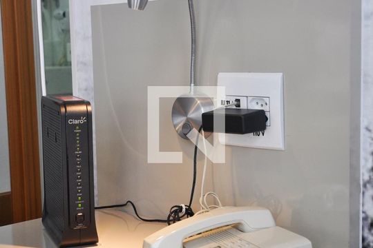 Sala - Internet e telefone de kitnet/studio à venda com 1 quarto, 35m² em Jardim São Paulo, São Paulo